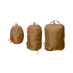 Cube Set (S+M+L) — Ripstop Tan set