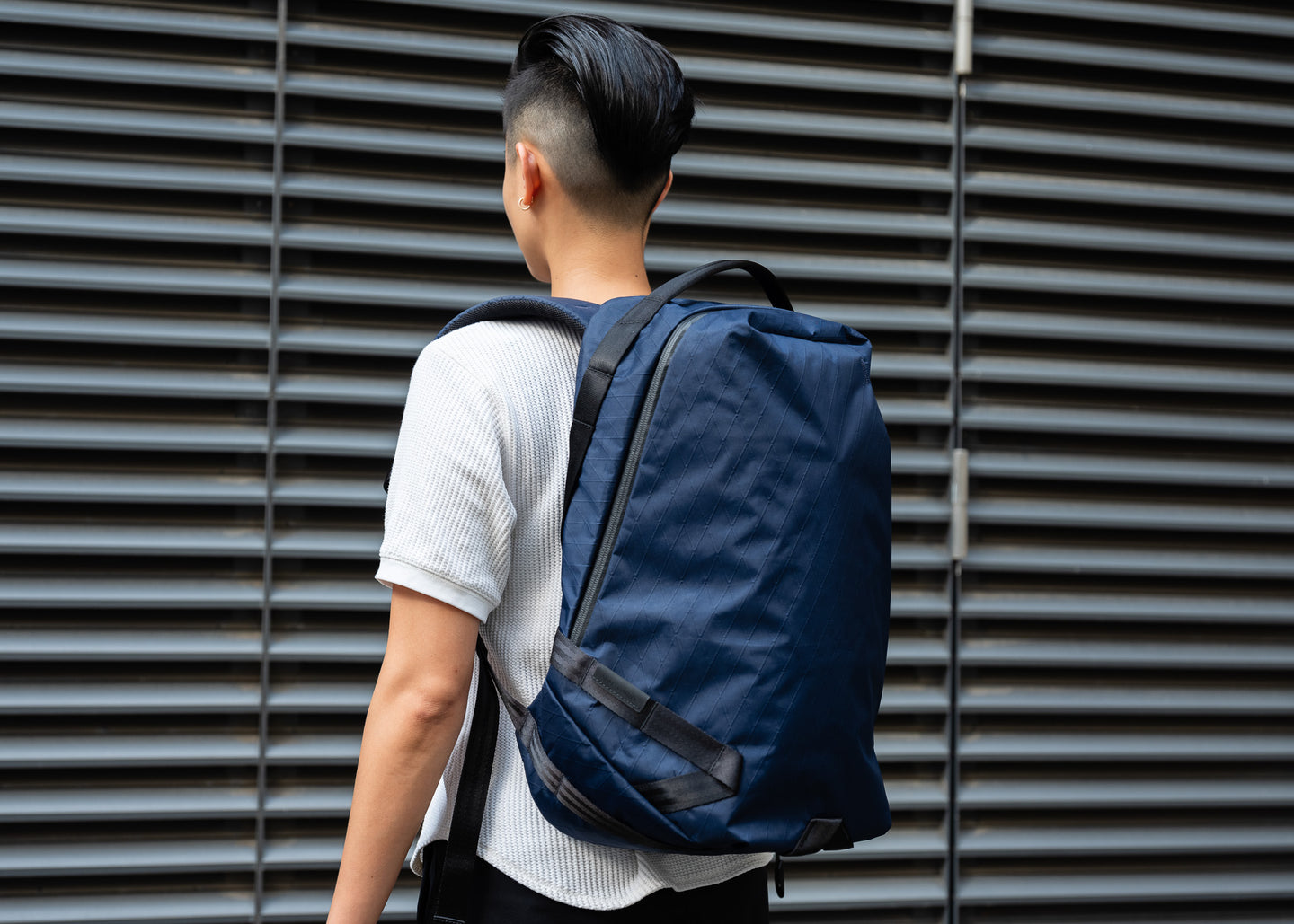 色黒ABLE CARRY Dairy Backpack 20L ビジネス、通勤に