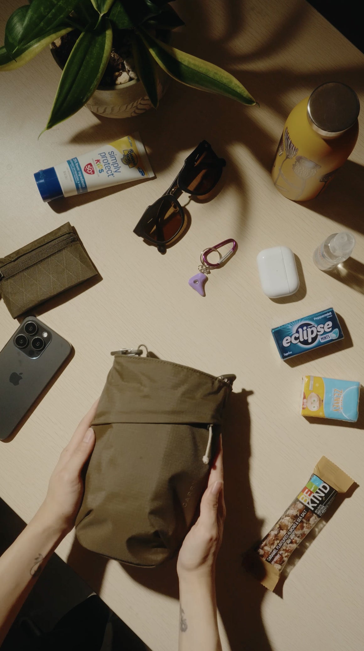 Bottle Sling by Able Carry | Water Bottle Sling Bag